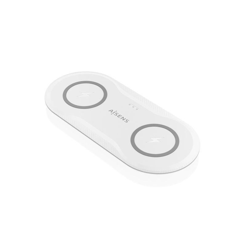 Chargeur sans fil Aisens 15 W - USB-C - Protocole Qi - Téléphones portables et écouteurs - Protection contre les surtensions
