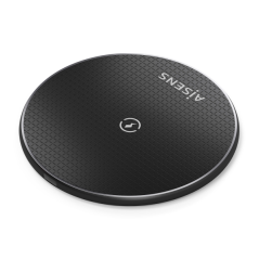 Chargeur sans fil Aisens 15 W - USB-C - Protocole Qi - Protection contre les surtensions, les surchauffes et les surintensités