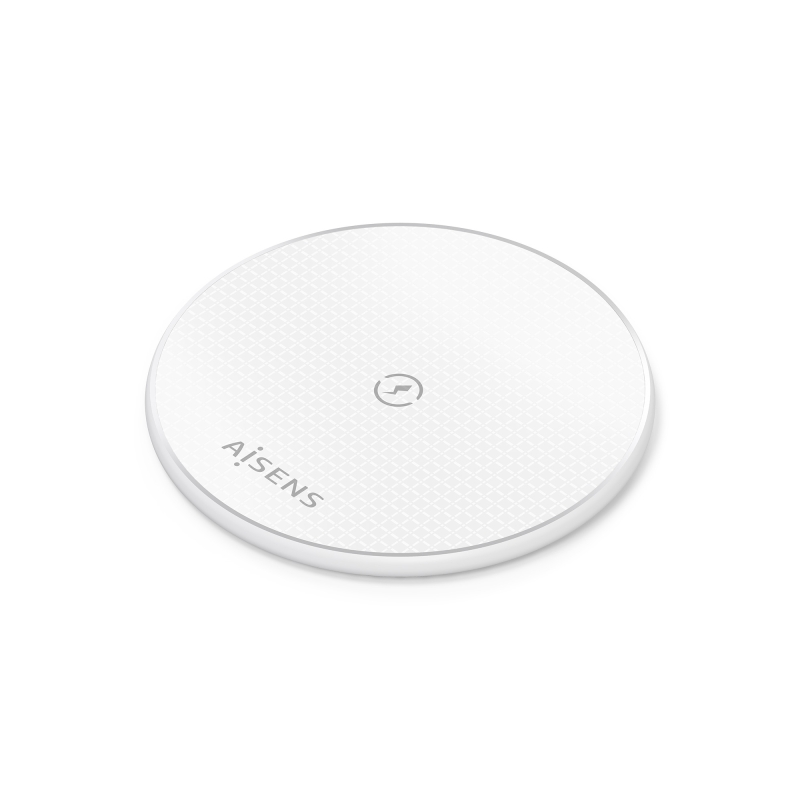 Chargeur sans fil Aisens 15 W - USB-C - Protocole Qi - Protection contre les surtensions, les surchauffes et les surintensités