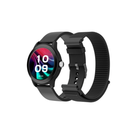Montre connectée SPC Smartee Duo Vivo 2 avec écran AMOLED - 1,32" - Suivi de plus de 100 activités - Autonomie jusqu'à 8 jours