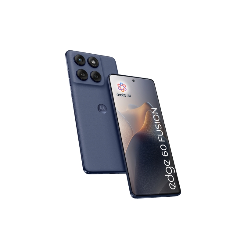 Motorola Moto Edge 60 Fusion 5G Smartphone 6,67" - 8 Go - 256 Go - Appareil photo 50 Mpx - Batterie 5200 mAh - Couleur bleu