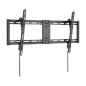 Support mural fixe pour téléviseur Aisens WT100T-367 Eco, 43" à 100" - Poids maximal 75 kg - Inclinable - Noir