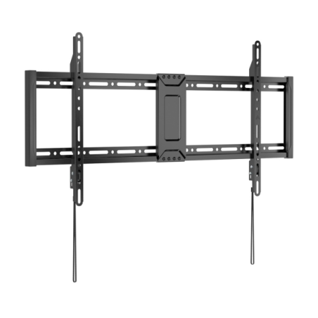 Support mural fixe pour téléviseur Aisens WT100F-365 Eco, 43" à 100" - Poids maximal 75 kg - Ultra fin - Noir