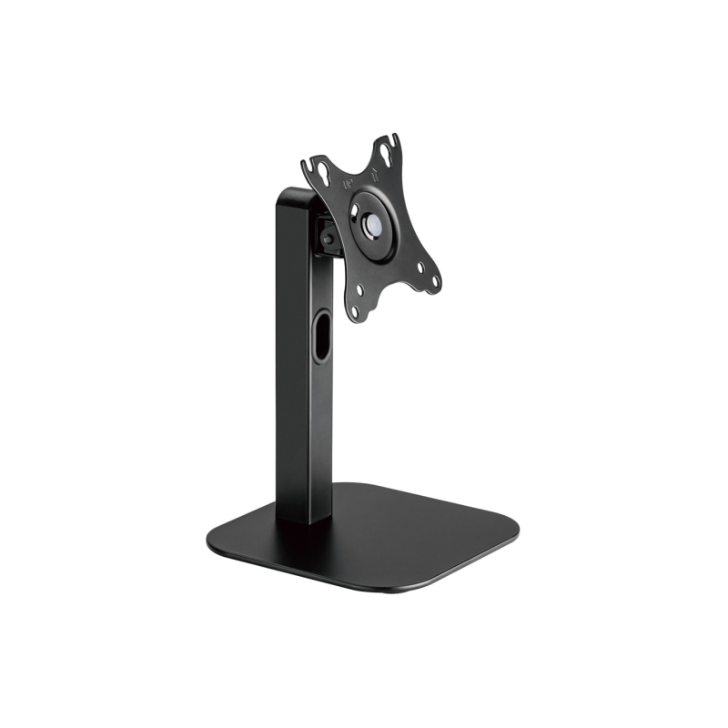 Support d'écran Aisens ECO pour écrans de 10 à 24 pouces - Pivotant et inclinable - Poids max. 2,5 kg - VESA 100 x 100 mm - Noir