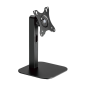 Support d'écran Aisens ECO pour écrans de 10 à 24 pouces - Pivotant et inclinable - Poids max. 2,5 kg - VESA 100 x 100 mm - Noir