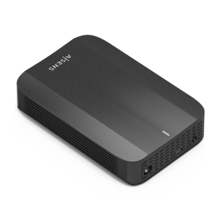 Boîtier externe Aisens UltraData 3,5" USB-C - Jusqu'à 5,0 Gbit/s - Noir