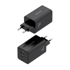 Chargeur Aisens GAN 100 W - 2 ports USB-C PD3.0, QC4.0, QC5.0 - 1 port USB-A QC3.0 - Noir