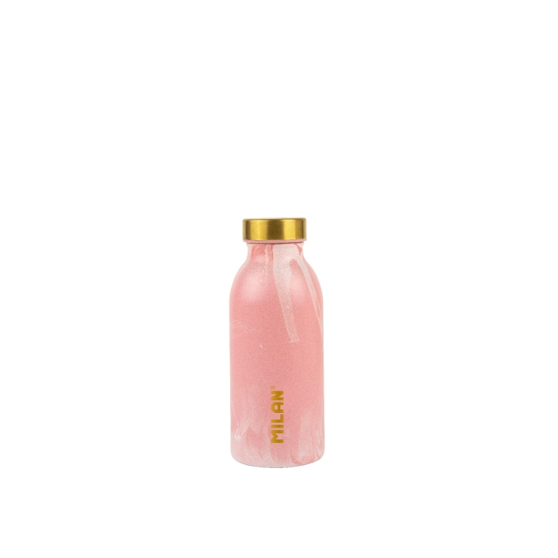 Bouteille isotherme Milan Lava Series 0,35 L - Double paroi en acier inoxydable - Liquides chauds jusqu'à 12 h, liquides froids Bouteille isotherme Milan Lava Series 0,35 L - Double paroi en acier inoxydable - Liquides chauds jusqu'à 12 h, liquides froids