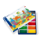 Staedtler Noris Jumbo 340, paquet de 144 marqueurs Jumbo - Pointe fibre - Course 3 mm - Capuchon ventilé - Couleurs assorties