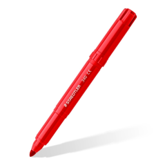 Staedtler Noris Jumbo 340, paquet de 144 marqueurs Jumbo - Pointe fibre - Course 3 mm - Capuchon ventilé - Couleurs assorties