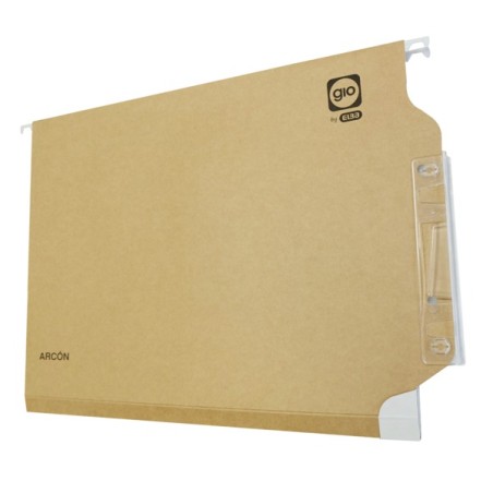 ✅ LOT de 25 Dossier suspendu A4 Gio By Elba Arcon 240gr - Dos en V - Capacité max. 100 feuilles couleur Plusieu en stock