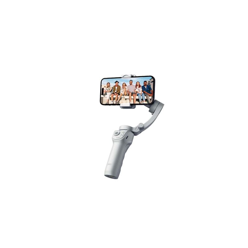 Stabilisateur pour smartphone XO XOSS17 - Contrôle de la caméra - 3 axes - Rotation 330° - Blanc