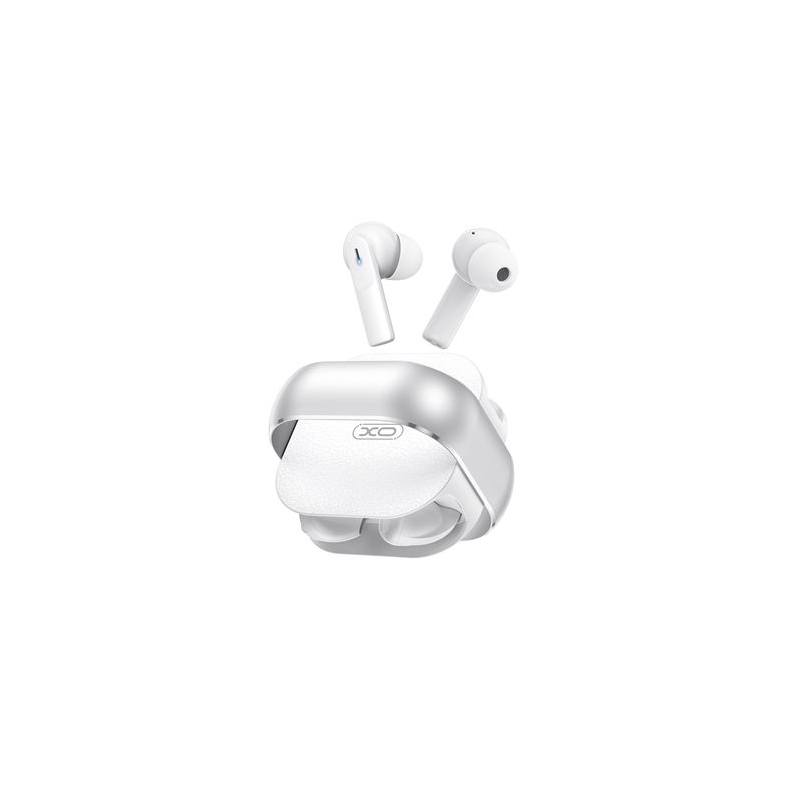 Casque XO G31 - Bluetooth 5.3 - TWS - Contrôle tactile - 4 écouteurs - Idéal pour le partage - Couleur blanche