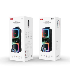 Enceinte karaoké XO F55 Bluetooth 5.0 20W TWS RGB Microphone