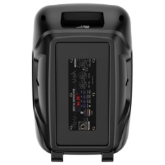 Enceinte karaoké XO F51 - Bluetooth 5.0 - 10 W - Fonction TWS - Éclairage RGB - Microphone filaire - Télécommande - Noir