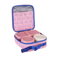 Sac isotherme Milan Collection 460 3,9 L - Comprend 3 contenants alimentaires 2 x 0,25 L et 1 x 0,75 L - Intérieur isotherme