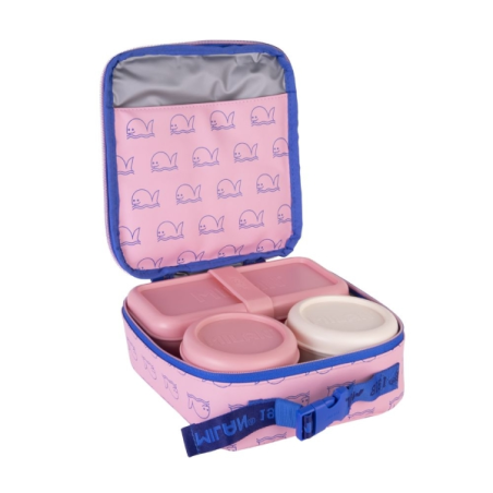 Sac isotherme Milan Collection 460 3,9 L - Comprend 3 contenants alimentaires 2 x 0,25 L et 1 x 0,75 L - Intérieur isotherme