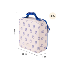 Sac isotherme Milan Collection 460 3,9 L - Comprend 3 contenants alimentaires 2 x 0,25 L et 1 x 0,75 L - Intérieur isotherme