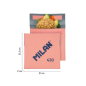 Sac isotherme Milan Collection 430 0,3 L - Doublure intérieure isotherme - Rose