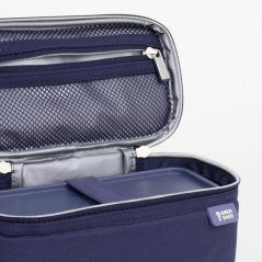 Sac isotherme Milan Collection 430 1,5 L - Comprend 1 contenant alimentaire - Intérieur isotherme - Ouverture complète - Bleu