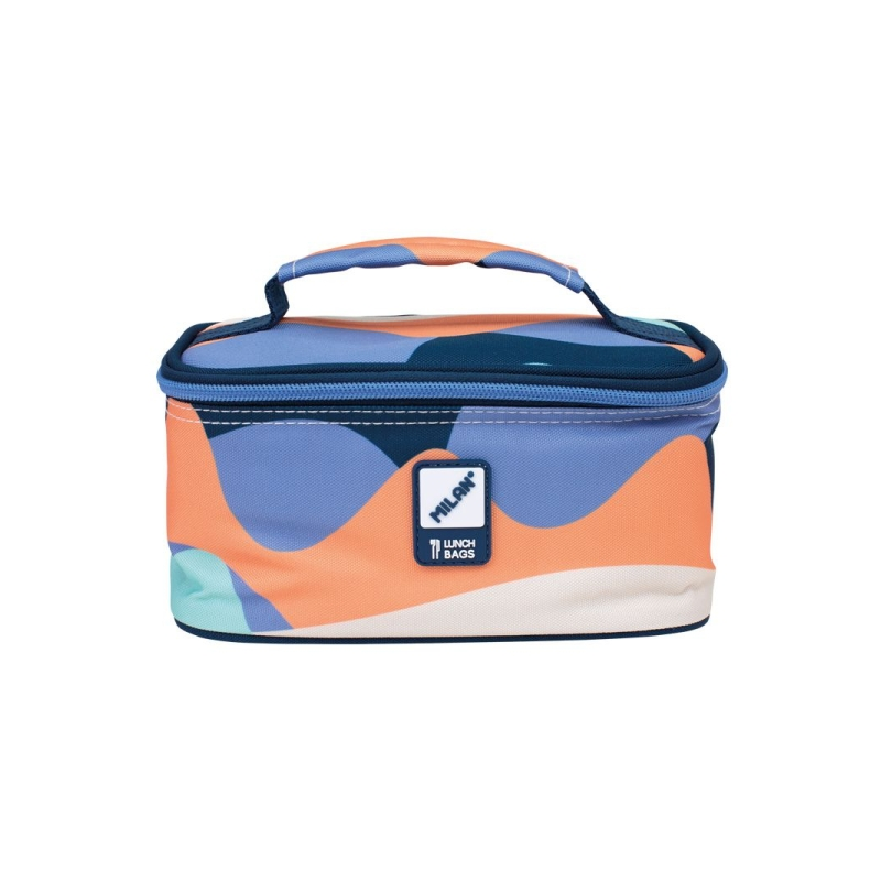 Sac à lunch isotherme Milan The Fun 1,5 L - Comprend 1 contenant alimentaire - Intérieur isotherme - Ouverture complète Sac à lunch isotherme Milan The Fun 1,5 L - Comprend 1 contenant alimentaire - Intérieur isotherme - Ouverture complète