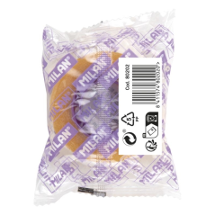 LOT de 8 Ruban adhésif transparent Milan - Dimensions : 19 mm x 33 m - Jaune transparent