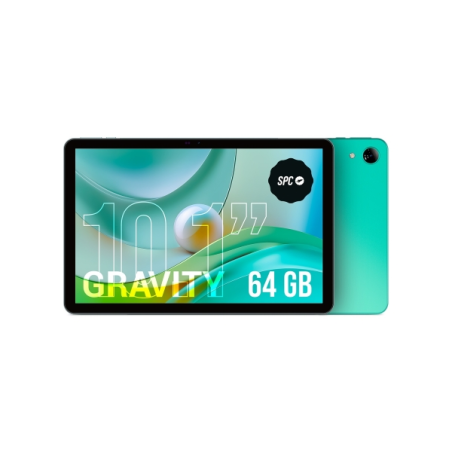 Tablette SPC Gravity 6, écran IPS 10,1 pouces, 4 Go, 64 Go, appareil photo 2 Mpx, batterie 5000 mAh, couleur verte