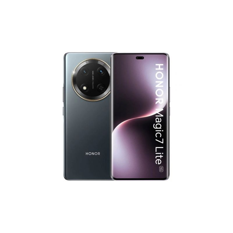 Smartphone Honor Magic7 Lite : écran AMOLED 6,78 pouces, 8 Go, 256 Go, appareil photo principal 108 MP, batterie 6600 mAh