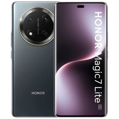 Smartphone Honor Magic7 Lite : écran AMOLED 6,78 pouces, 8 Go, 256 Go, appareil photo principal 108 MP, batterie 6600 mAh