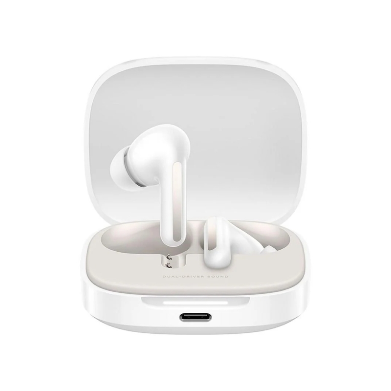 Écouteurs Bluetooth 5.4 Xiaomi Redmi Buds 6 - Microphone intégré - Son surround 360° - Réduction du bruit - Jusqu'à 10 h