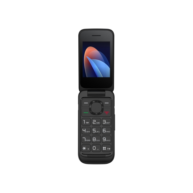 Téléphone portable TCL One Touch 5023, écran 2,4 pouces, Bluetooth 3.0, appareil photo 0,3 Mpx, noir