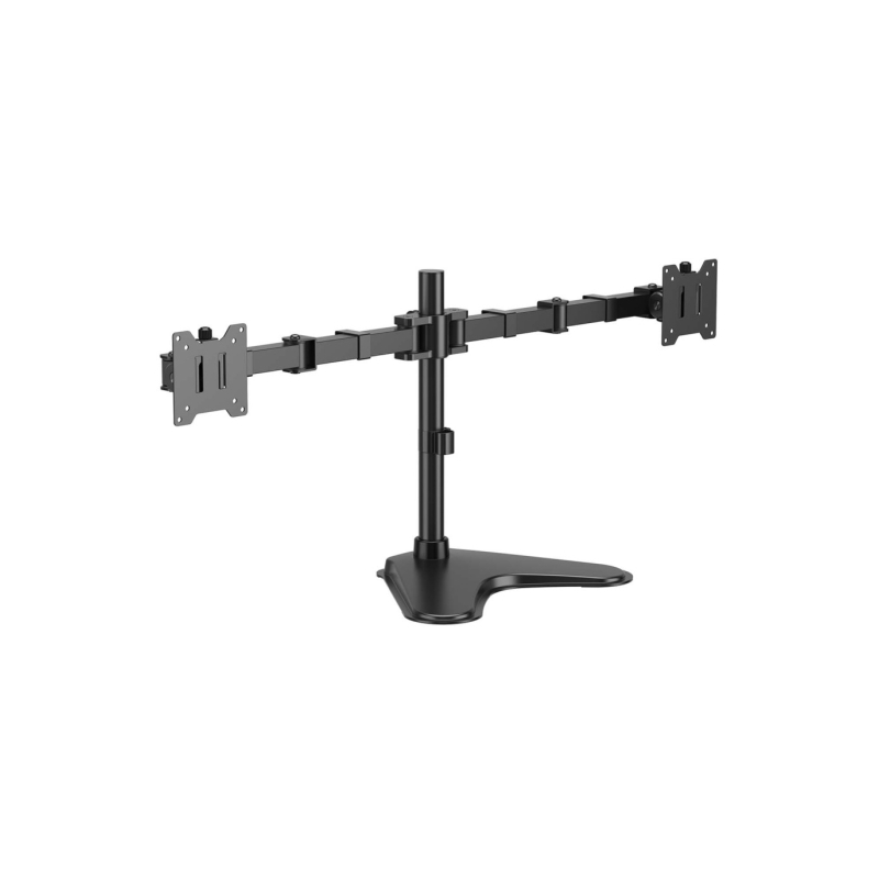 Support de table Aisens Eco avec base pivotante et inclinable pour moniteur/téléviseur 20 kg (3 pivots - 2 bras) de 17 à 35