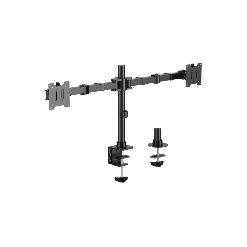 Support de table pivotant et inclinable Aisens Eco pour écran/TV 20 kg (3 pivots - 2 bras) 17-35" - Noir