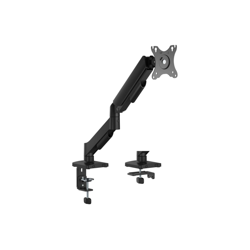 Support de table pivotant et inclinable à contrepoids Aisens ECO pour moniteur/TV 9 kg (3 pivots - 1 bras) 17-32" - Noir