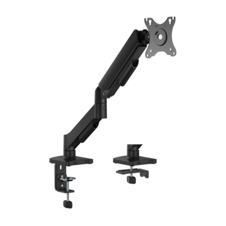 Support de table pivotant et inclinable à contrepoids Aisens ECO pour moniteur/TV 9 kg (3 pivots - 1 bras) 17-32" - Noir