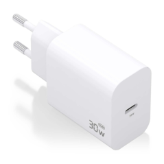 ✅ Chargeur Aisens GaN 30 W - USB-C PD3.0 - Blanc couleur Blanc en stock