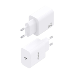 Chargeur Aisens GaN 30 W - USB-C PD3.0 - Blanc rapide et compact
