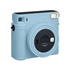 Appareil photo instantané Fujifilm Instax Square SQ1 - Format d'image 62 x 62 mm - Exposition automatique - Bleu glacier