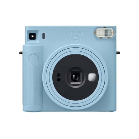 Appareil photo instantané Fujifilm Instax Square SQ1 - Format d'image 62 x 62 mm - Exposition automatique - Bleu glacier