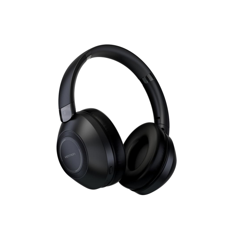 Casque Bluetooth 5.3 Vention SoundMate S11 - Autonomie 20 h - Microphone - Noir