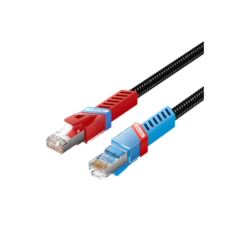 Câble réseau Vention Cat.8 SFTP RJ45 - 0,5 m - Gaming - Noir