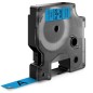 Dymo D1 45016 Ruban d'étiquettes original pour étiqueteuse - Texte noir sur fond bleu - Largeur 12 mm x 7 mètres - S0720560