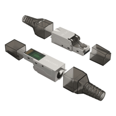 Connecteur de câble réseau FTP Vention RJ45 Cat.6 - Sans outil - Gris