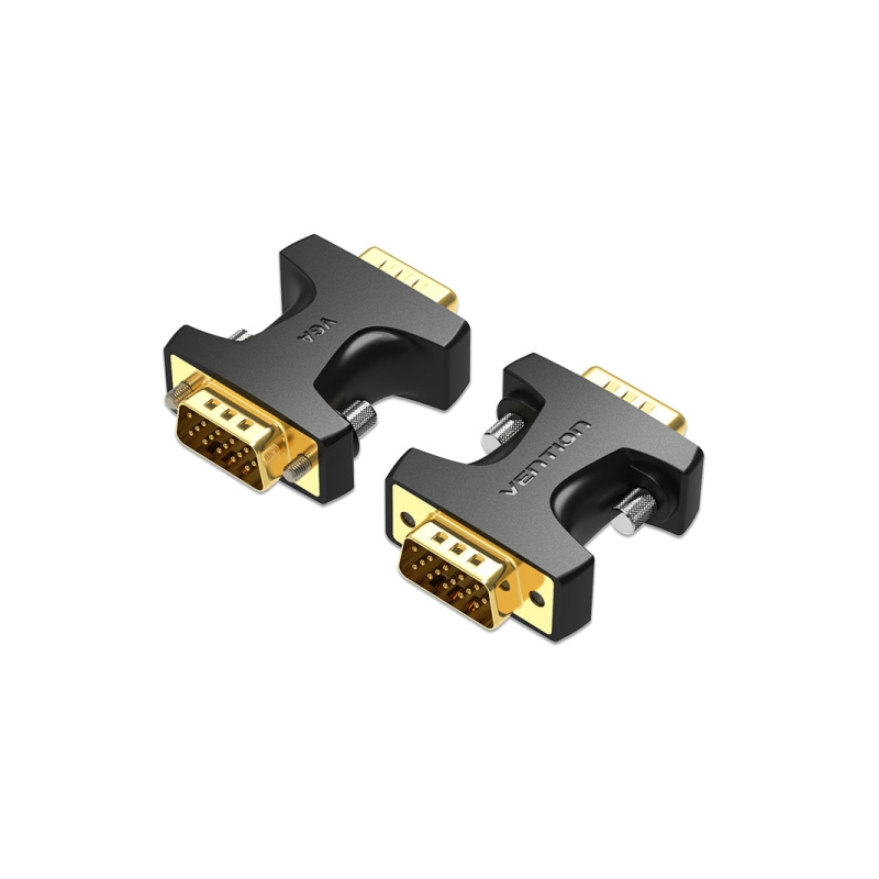 Adaptateur Vention VGA mâle vers VGA mâle - Noir
