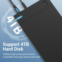 Câble USB-A 3.0 vers USB-B Vention - 0,5 m - Noir