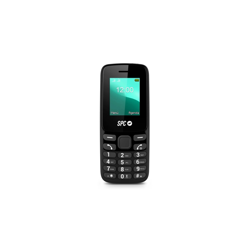 Téléphone portable SPC Talk 2 Go - Compact et léger - Écran 1,77 pouce - Double SIM - Batterie 1000 mAh - Radio FM - Lampe