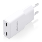 Chargeur GaN ultra fin Aisens 30 W - 2 x USB-C PD3.0 QC4.0 - Blanc