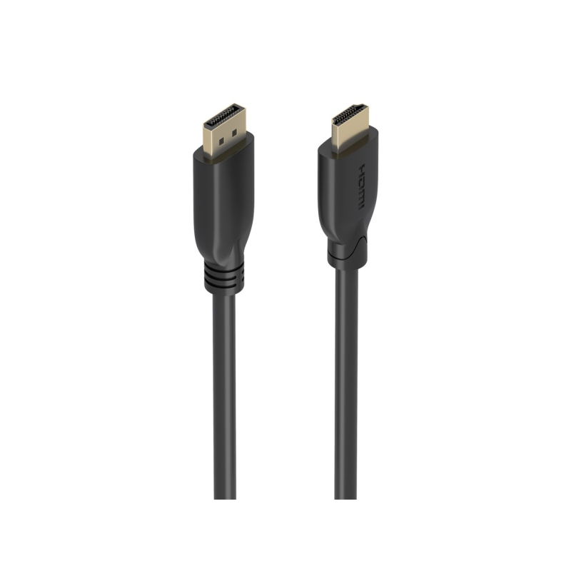 Câble convertisseur Displayport vers HDMI Aisens 4K à 60 Hz - DP-M vers HDMI-M - 7 m - Noir