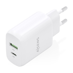 ✅ Chargeur Aisens GaN 30W - 1xUSB-C PD3.0 QC4.0 - 1xUSB-A QC3.0 - Blanc couleur Blanc en stock