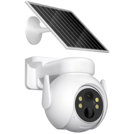 Caméra de surveillance WiFi XO CR10 - Motorisée 355º - Détection de mouvement - Vision nocturne - IP66 - Audio bidirectionnel